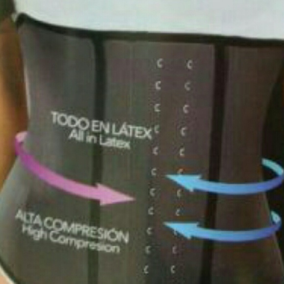 COPY - Latex waist cincher fajas - Picture 1 of 2